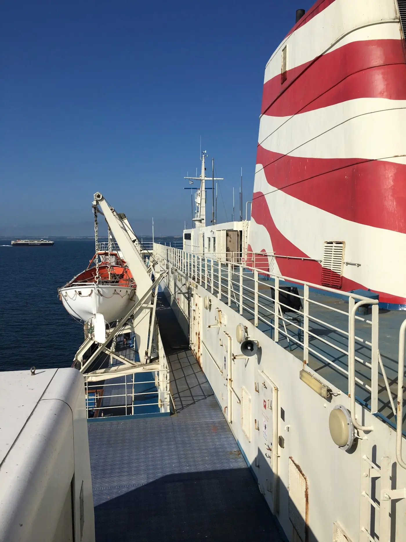 A bordo del ferry
